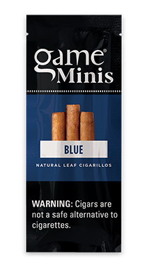 A three stick pouch of Blue flavor Game minis.